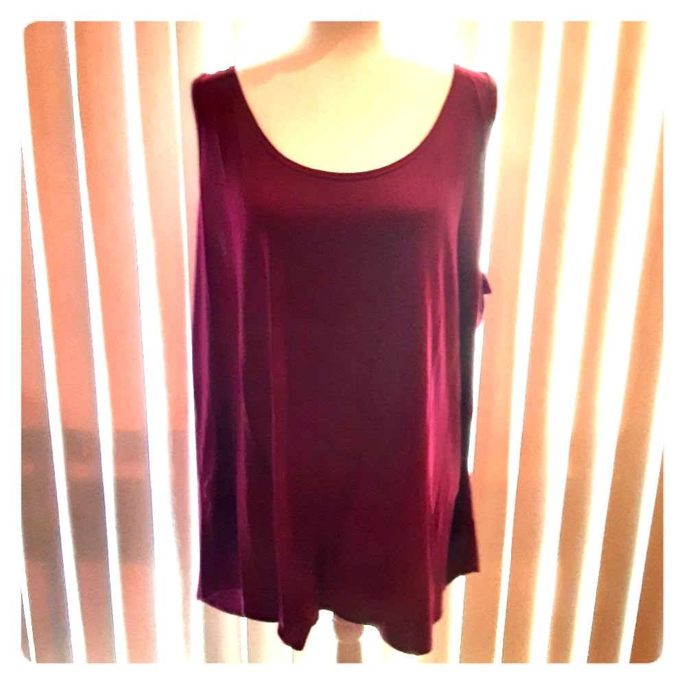 Tank top - Burgundy